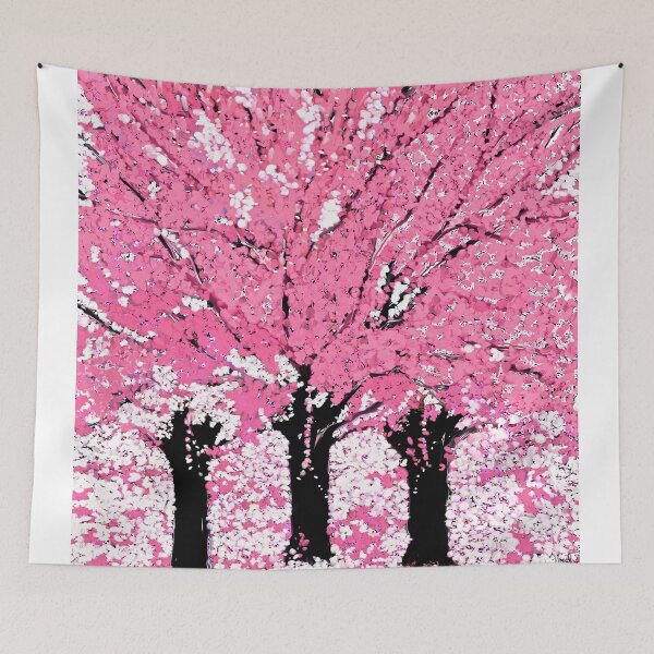 Item preview, Trees Are Pink Oil Painting designed and sold by Overthetopsm.