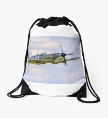 Seafire LF.IIIc PP972 G-BUAR first post-restoration display Drawstring Bag