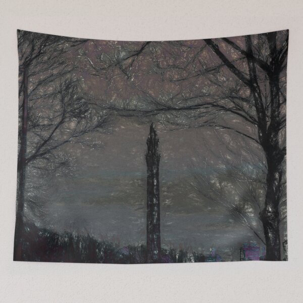 Artikelvorschau, Wainhouse Tower - Chalk-Effekt entworfen und verkauft von Allenart_UK.