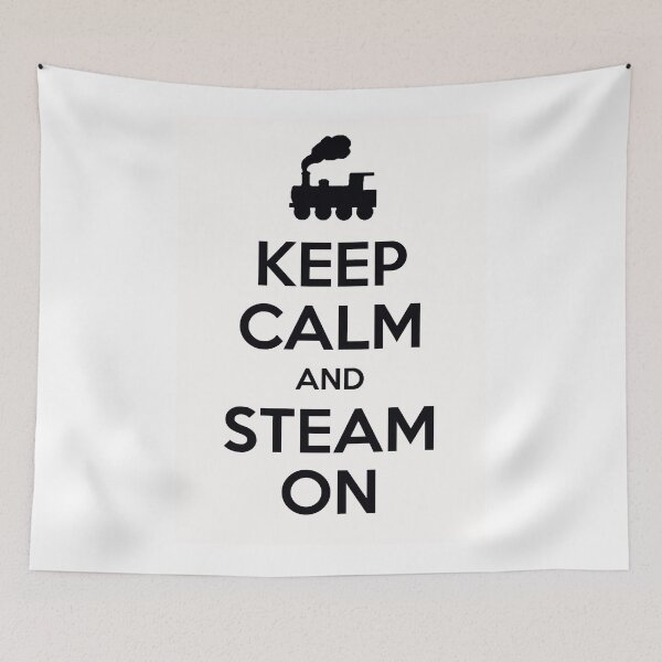 Item preview, Keep calm and steam on designed and sold by Dis-An-Dat.
