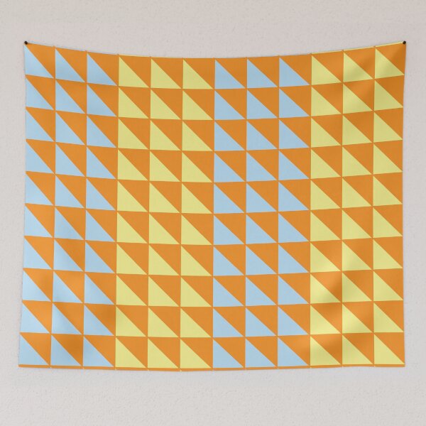 Item preview, Fun Colors Pattern - Orange, Blue, Yellow designed and sold by Winterrr.