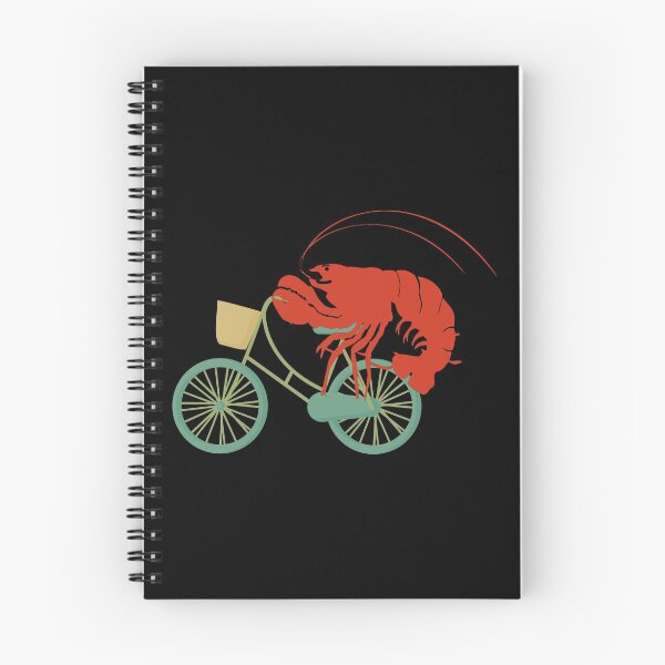 Item preview, Funny Lobster Product  Riding a Bicycle  Cyclist Gift Idea designed and sold by stuch75.