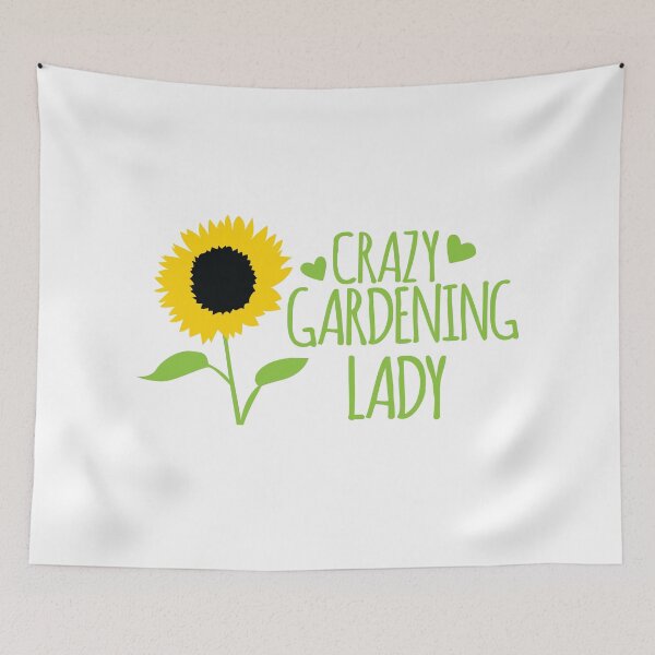 Item preview, Crazy Gardening Lady designed and sold by jazzydevil.