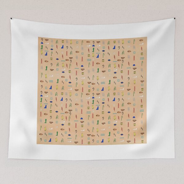 Item preview, Hieroglyphic Alphabet designed and sold by pyktispix.