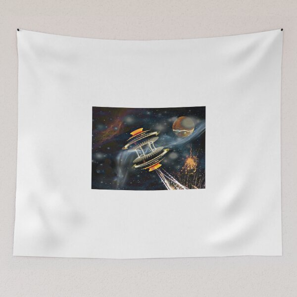 Item preview, Starship with Bussard Ramjet Propulsion designed and sold by Jane Neill-Hancock.