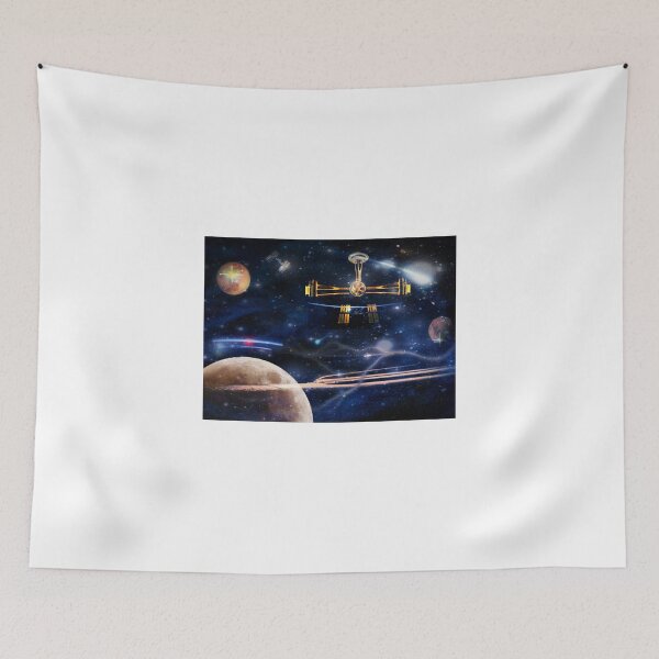 Item preview, Island hopping through interstellar space designed and sold by Jane Neill-Hancock.
