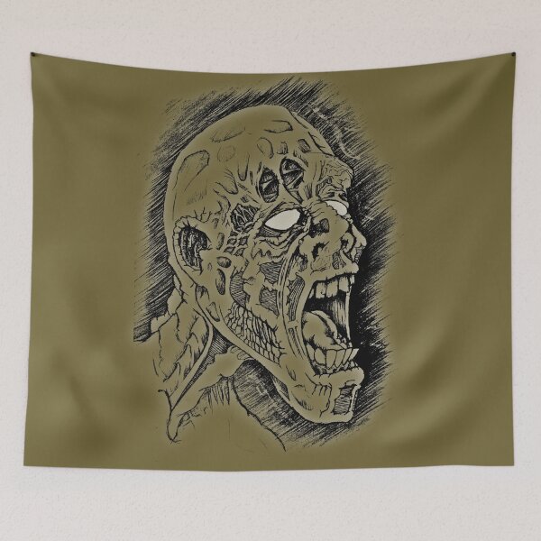 Item preview, Screaming Zombie designed and sold by SquareDog.