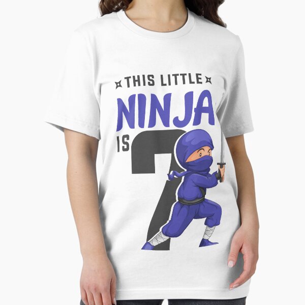 Item preview, Boys 7th Birthday Product  Ninja Gifts  This little is Seven Design designed and sold by stuch75.