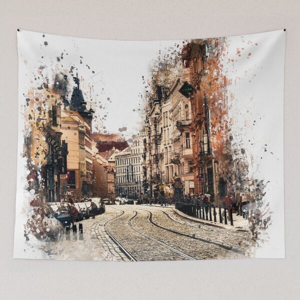 Item preview, Prague street art designed and sold by JBJart.