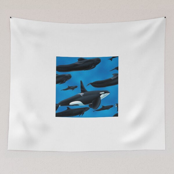 Item preview, Blackfish Pattern designed and sold by Art-by-Aelia.