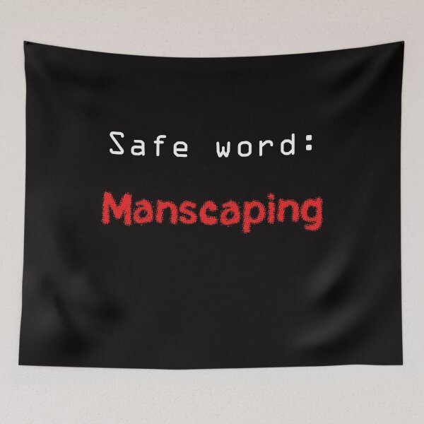 Item preview, Skimmons - Safe word: Manscaping_2 designed and sold by GaiaKi.