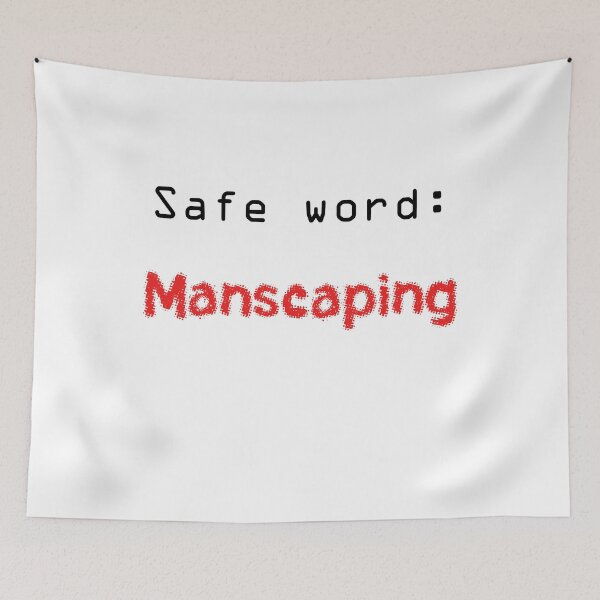 Item preview, Skimmons - Safe word: Manscaping_1 designed and sold by GaiaKi.