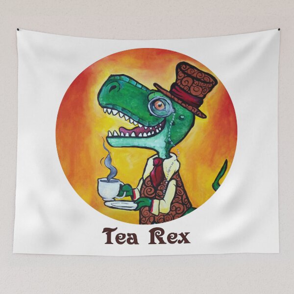 Aperçu de l'œuvre Dapper Tea Rex créée et vendue par ZombieRodent.