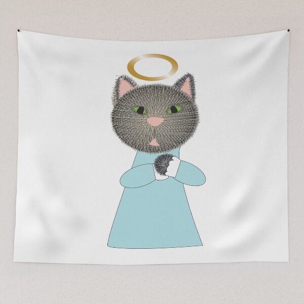 Item preview, Angel Cat designed and sold by ValeriesGallery.