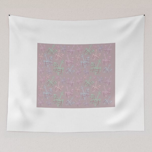 Item preview, neon horses designed and sold by Lindseyclare.