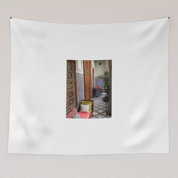 Item preview, Loggia At Riad Enija, Marrakesh, Morroco designed and sold by Robert La Bua.