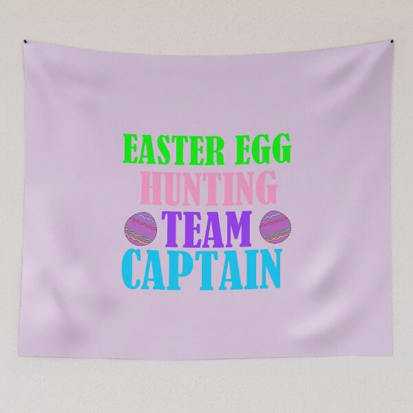 Item preview, EASTER EGG HUNTING TEAM CAPTAIN designed and sold by Divertions.
