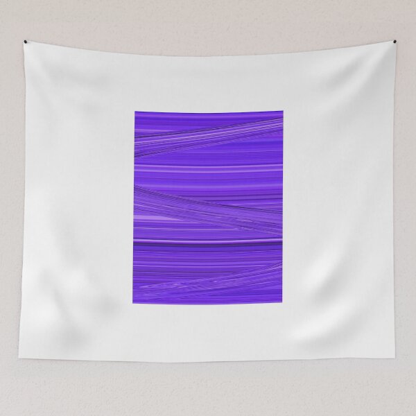 Item preview, Bright Purple Violet Lines Design Digital Art designed and sold by adriturner.