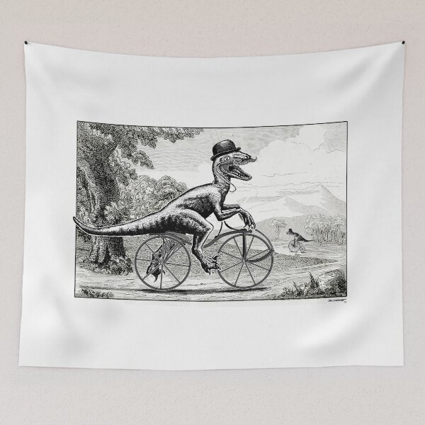 Item preview, Velociraptor on a Velocipede designed and sold by Smaggers.