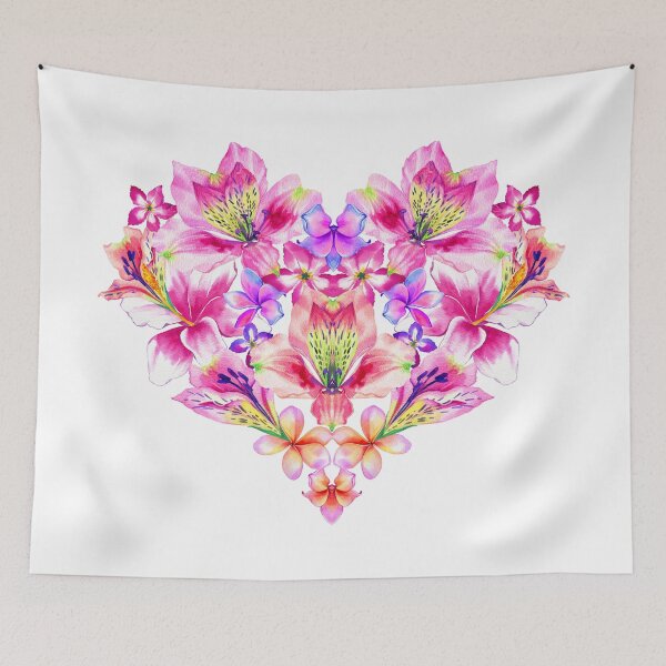 Item preview, Heart of flowers designed and sold by belokrinitski.