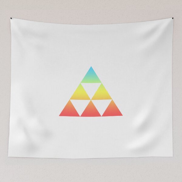 Item preview, rainbow pyramid designed and sold by chromatosis.