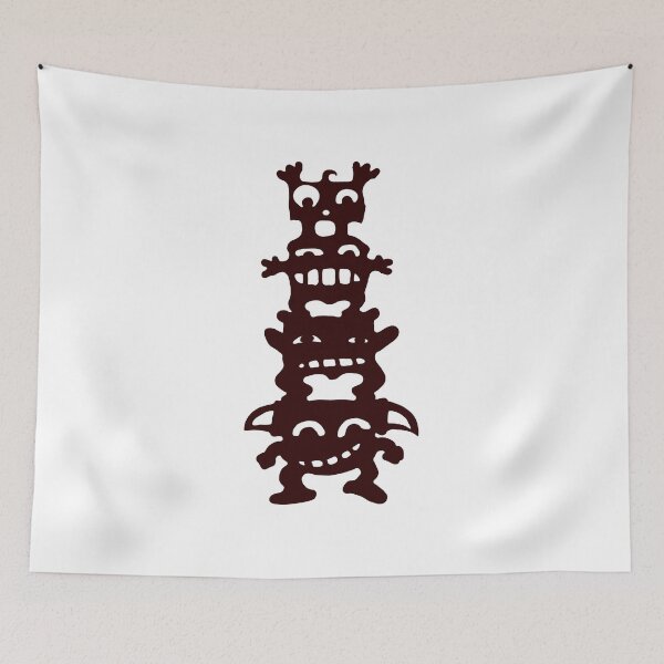 Item preview, totem cartoon designed and sold by huggymauve.