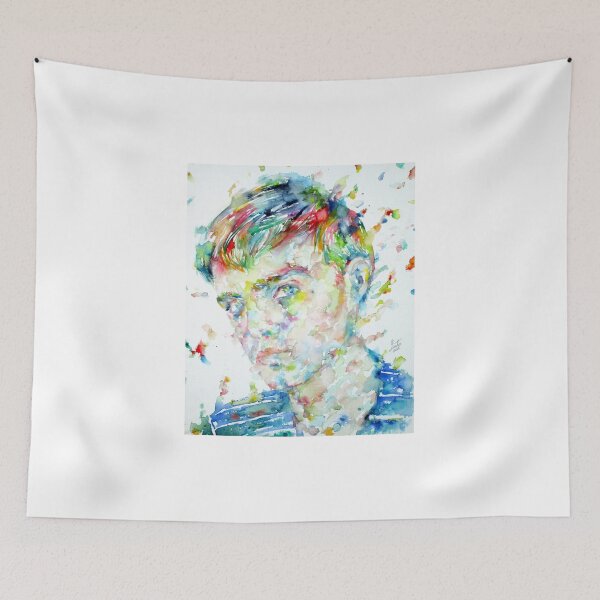 Item preview, TRUMAN CAPOTE - watercolor portrait designed and sold by lautir.