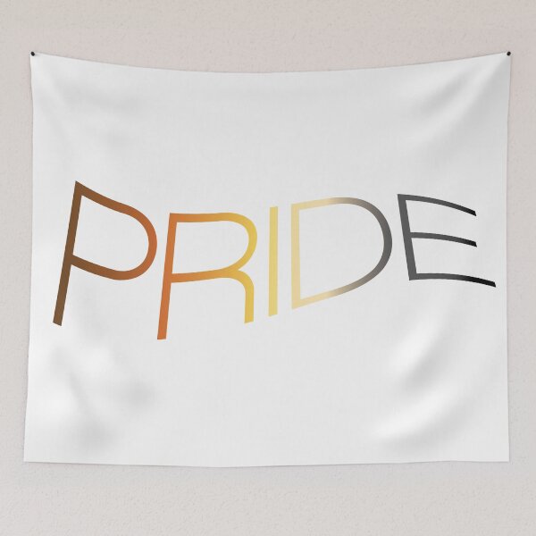 Item preview, Bear Pride Letter Flag designed and sold by eruci-arts.