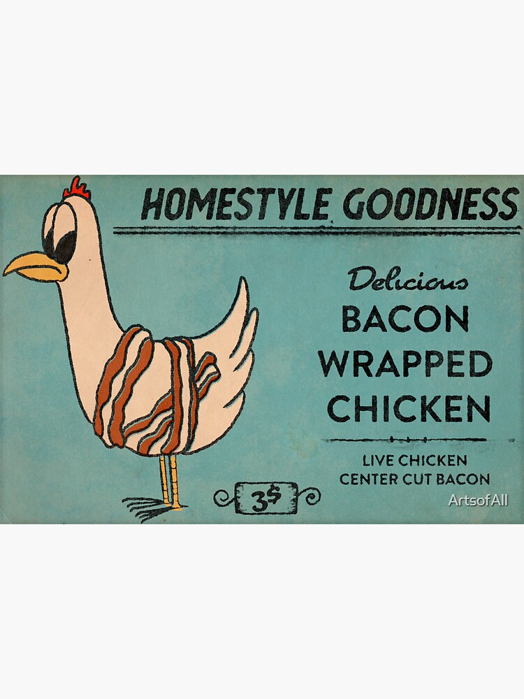 Bacon Wrapped Chicken by ArtsofAll