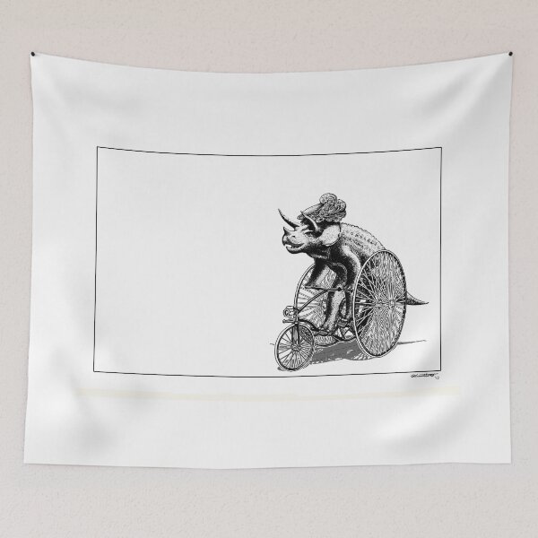 Item preview, Triceratops on a  Tricycle designed and sold by Smaggers.