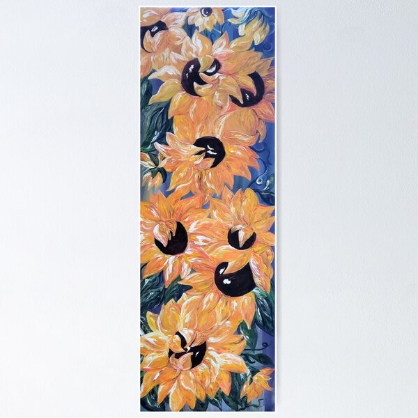 Item preview, Sunflowers Tall and Skinny Vertorama designed and sold by EloiseArt.