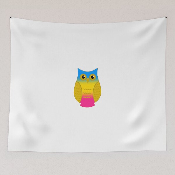 Item preview, Pansexual Pride Owl designed and sold by shaneisadragon.