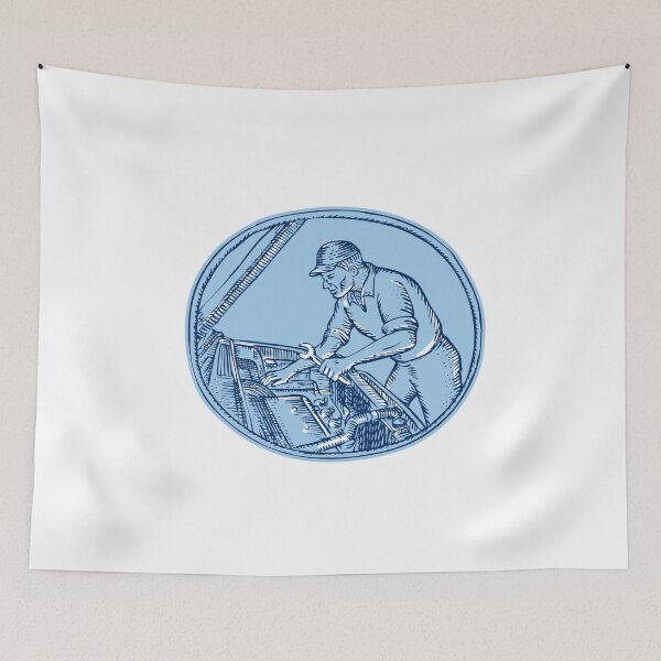 Item preview, Auto Mechanic Automobile Car Repair Etching designed and sold by patrimonio.
