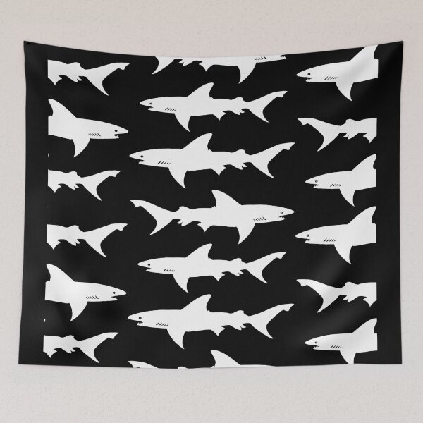 Item preview, Shark Attack designed and sold by AntiqueImages.