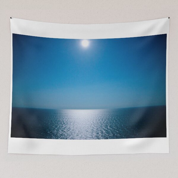 Item preview, Moonlit Ocean Blue designed and sold by Roselyn Shoko.