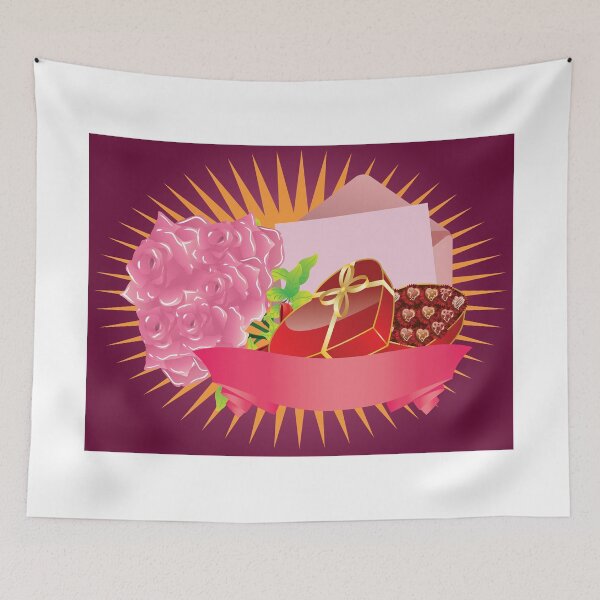 Item preview, Gift box and roses designed and sold by AnnArtshock.