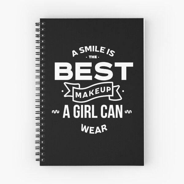 Item preview, A Smile Is The Best Make-Up A Girl Can Wear  designed and sold by MyPrintex.