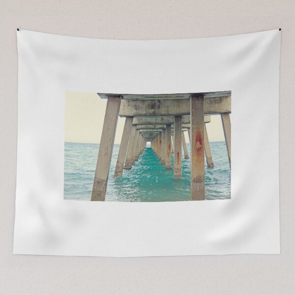 Item preview, Ocean Pier + the Turquoise Sea designed and sold by Beach Bum Chix.