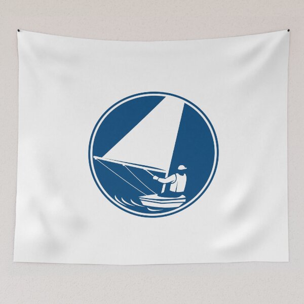 Item preview, Sailing Yachting Circle Icon designed and sold by patrimonio.