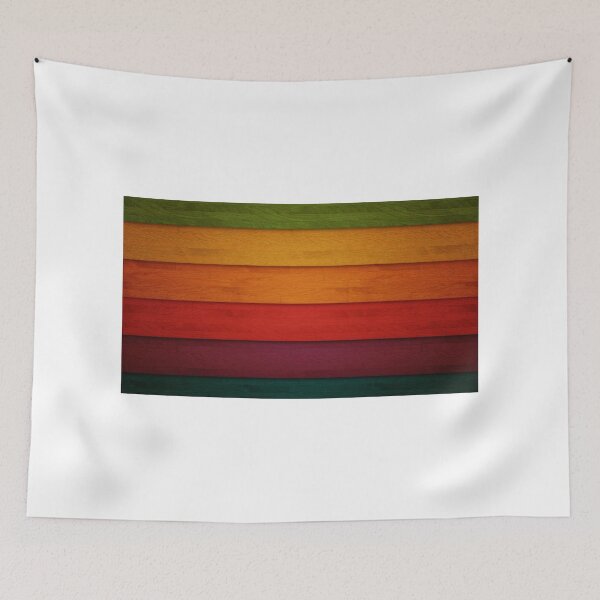 Item preview, Multicolored Colorful Wood Stripes Pattern designed and sold by shabzdesigns.