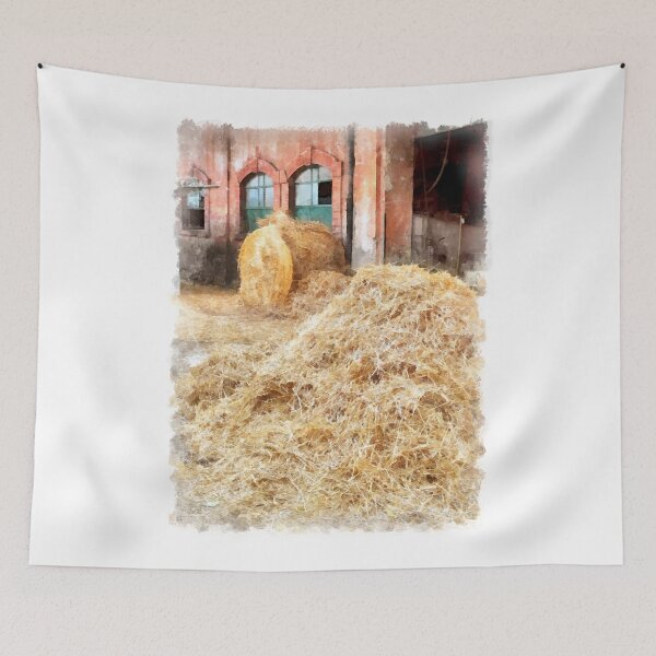 Item preview, Farm stable and hay designed and sold by Giuseppe Cocco.