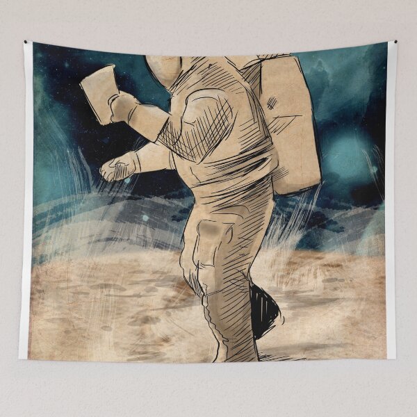 Item preview, Astronaut Edgar Mitchell NASA designed and sold by lynxcollection.