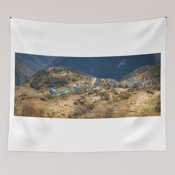 Item preview, Pano: Above Namche designed and sold by Photo Art by David Melville.
