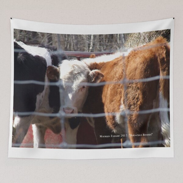 Item preview, Mo's View of Bodacious Bovines  designed and sold by Maureen Zaharie.