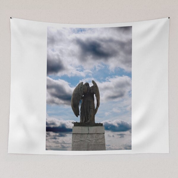 Item preview, back view of angel statue in cobh designed and sold by morrbyte.