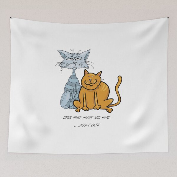 Item preview, Open your Heart and Home.. Adopt Cats designed and sold by soulwhispherer.