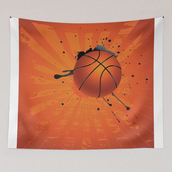 Item preview, Grunge Basketball 4 designed and sold by AnnArtshock.