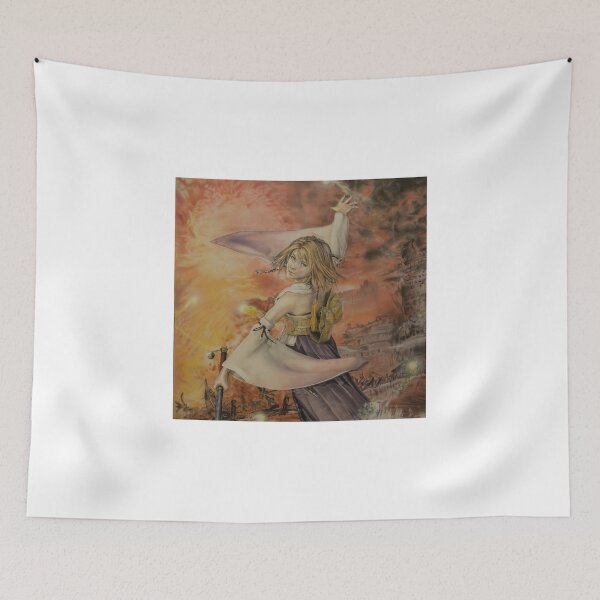 Item preview, Airbrush Portrait - Yuna from Final Fantasy X designed and sold by Janne Flinck.