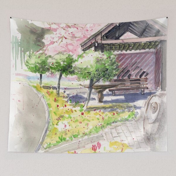 Item preview, Spring in Maxell Cherry Gardens designed and sold by bakuma.