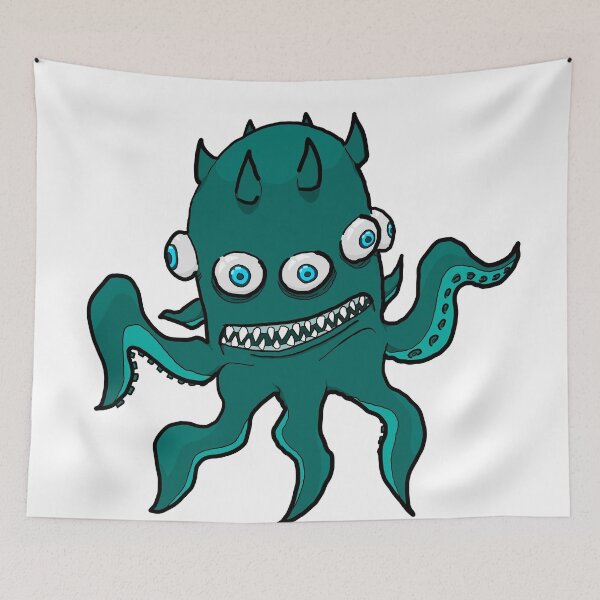 Item preview, Mutant Squid designed and sold by CRGArtDesign.